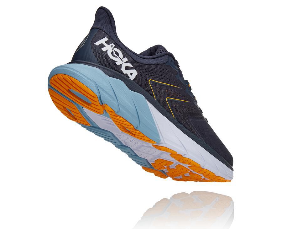 Hoka One One Running Shoes Mens Navy - Arahi 5 - 65102SEPN